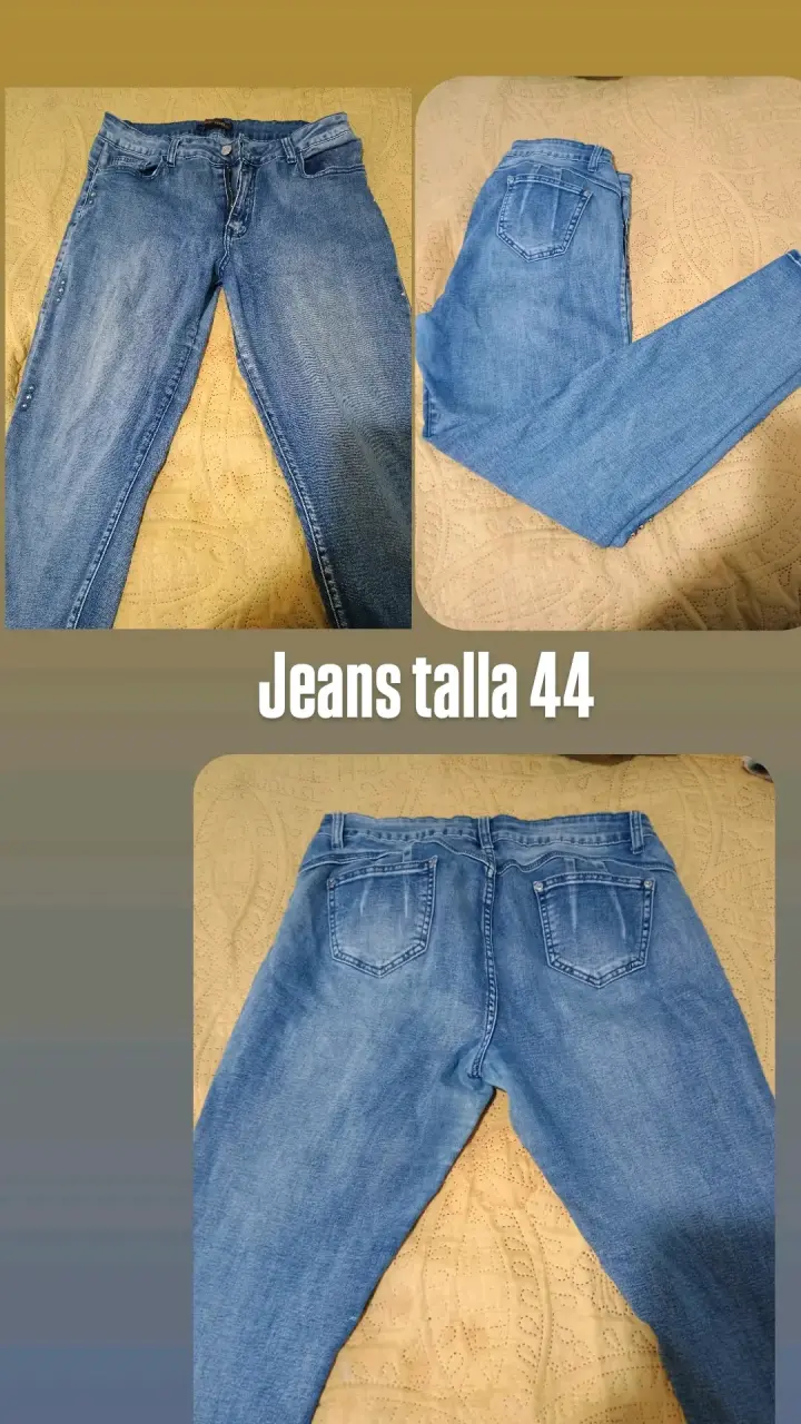 Jeans azul talla 44 en buen estado
