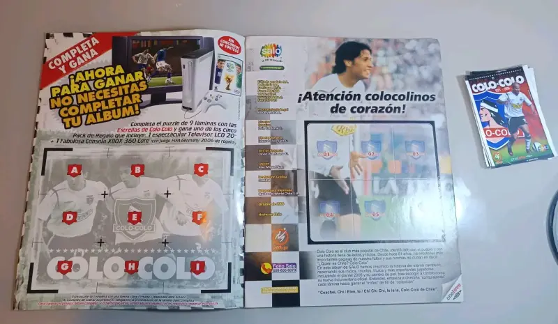 Álbum oficial Colo-Colo 1925-2006 con láminas - 6