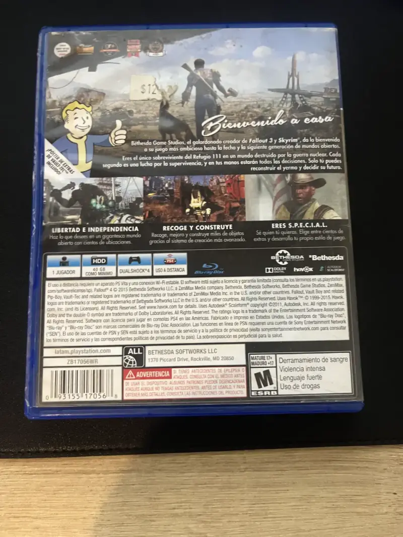 Caja + Póster Vault-Tec Fallout 4 PS4 (SIN JUEGO) - 4