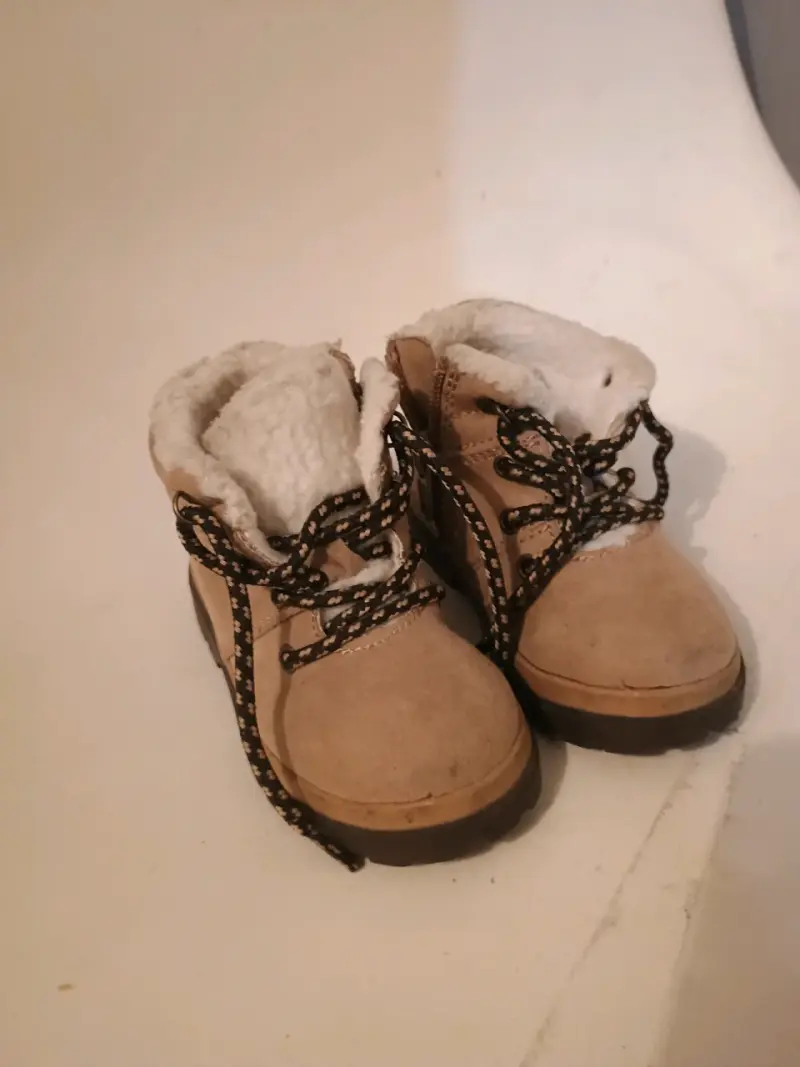 Botines de niño con forro de lana - 1
