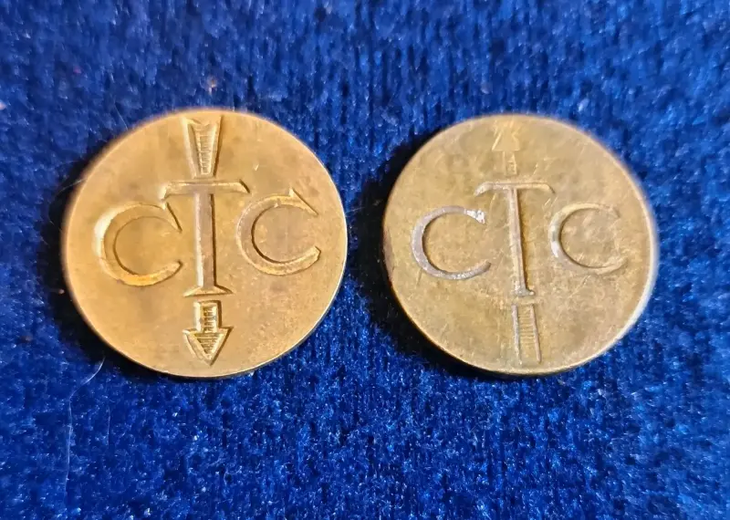 Monedas antiguas CTC de colección - 1