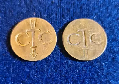 Monedas antiguas CTC de colección - miniatura 1