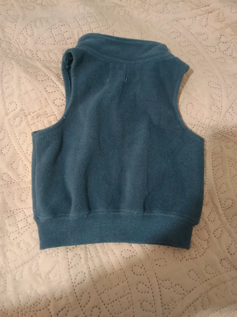 Chaleco sin mangas gris para niños - 2