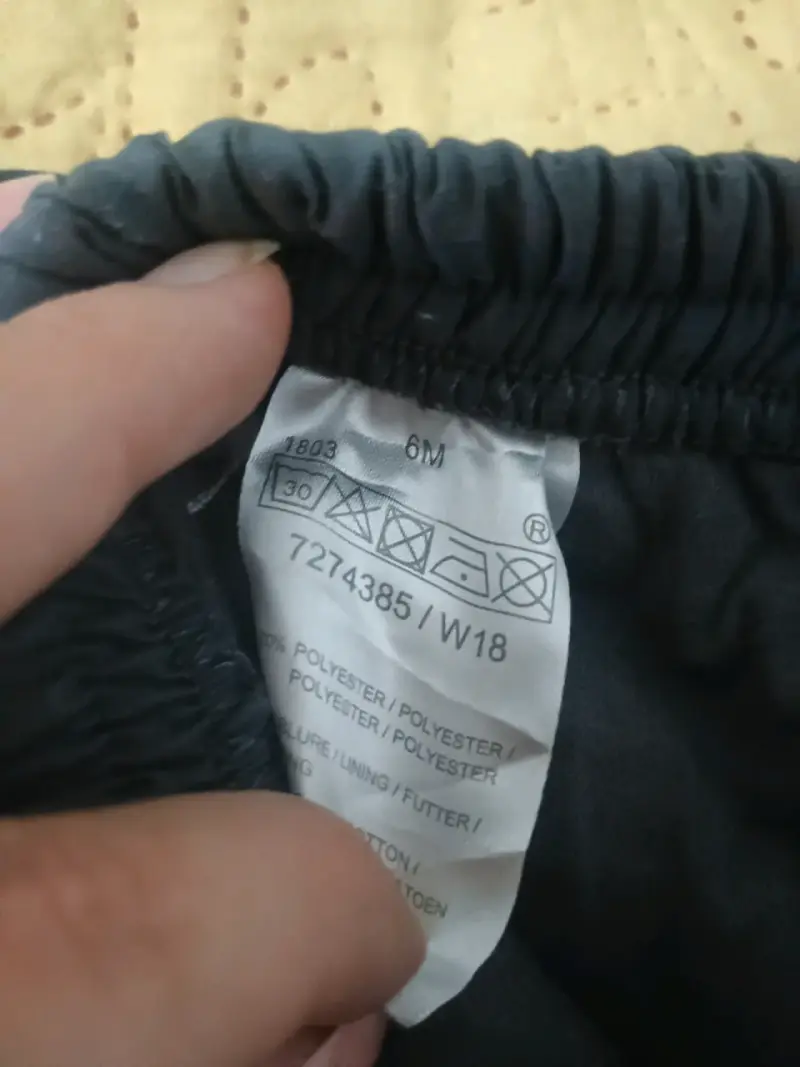 Pantalones de bebé color gris - 2