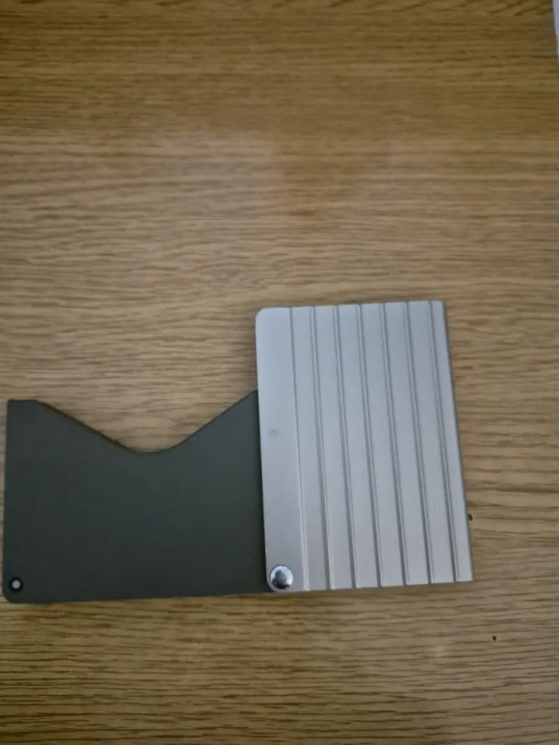 Tarjetero Rimowa de aluminio titanio - 5