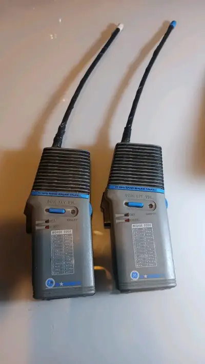 Walkie Talkies GE 49 MHz con código Morse - miniatura 1