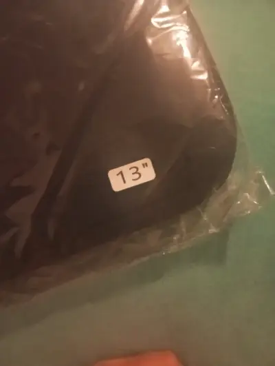 Funda para laptop 13 pulgadas negra - miniatura 1