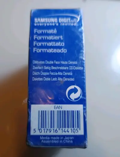 Disquetes Samsung MF-2HD 10 unidades - miniatura 3