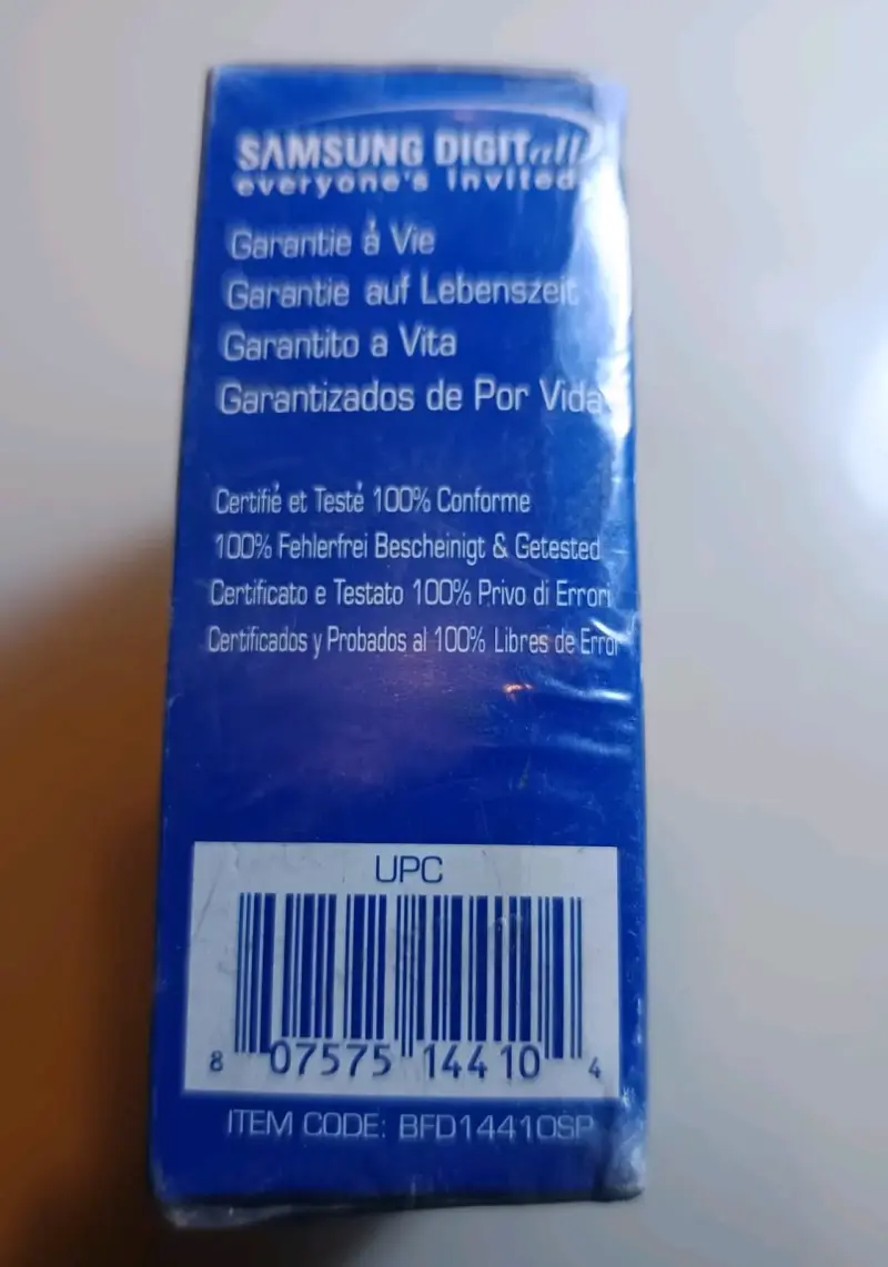 Disquetes Samsung MF-2HD 10 unidades - 5