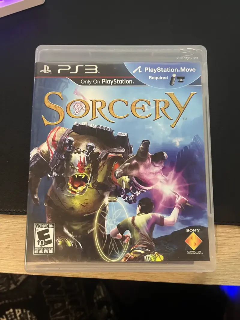 Caja + Manual Sorcery PS3 (SIN JUEGO)
