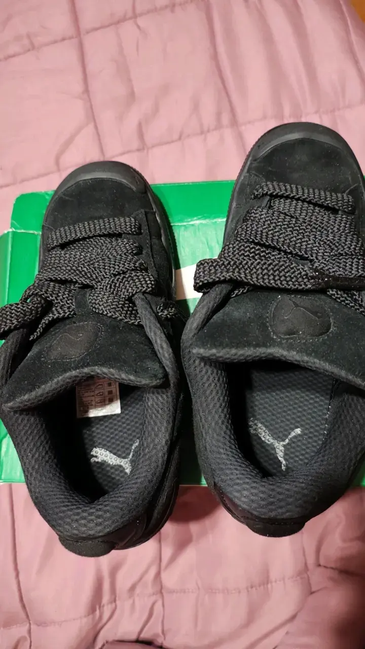 Zapatillas negras Puma clásicas - 3