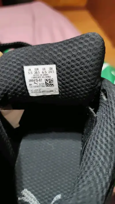 Zapatillas negras Puma clásicas - miniatura 5
