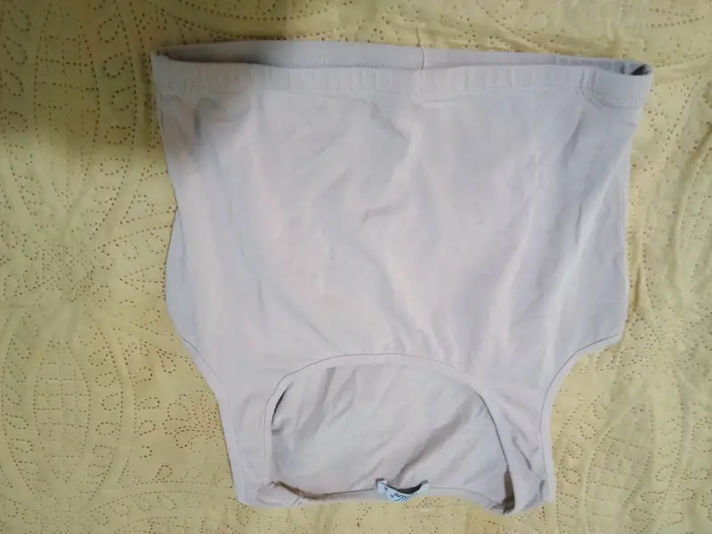 Top beige de algodón - 1