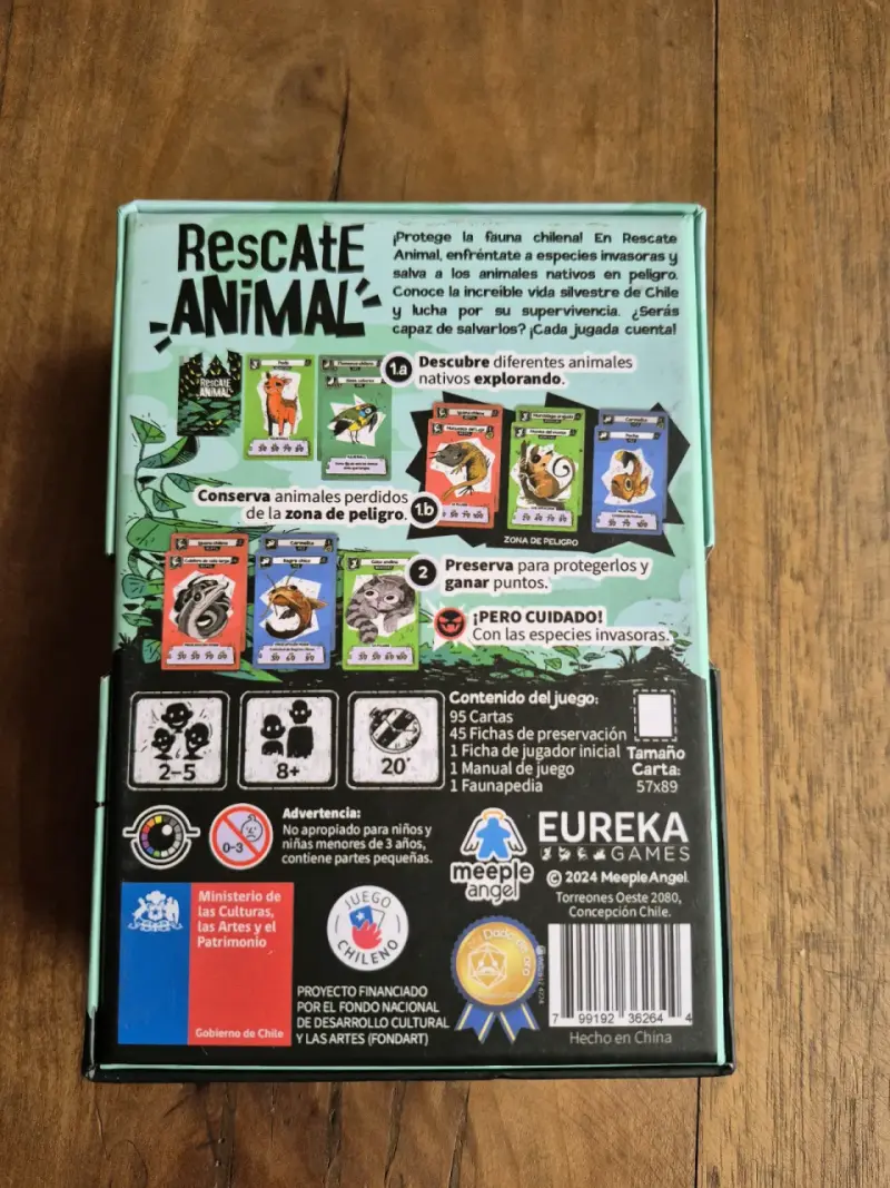 Juego de mesa Rescate Animal - 2