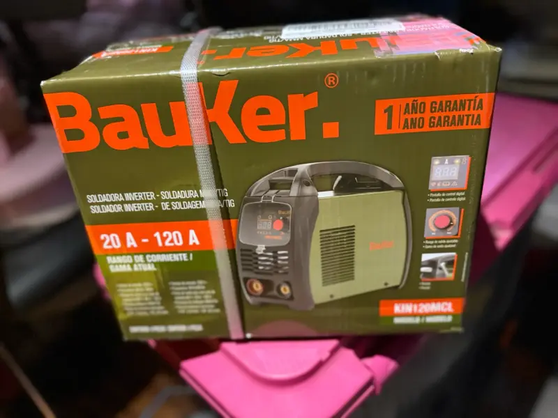 Soldadora Inverter BauKer 20A-120A