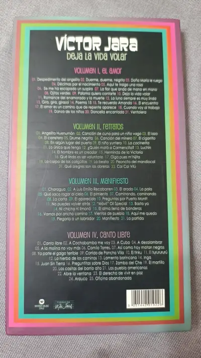 CD Víctor Jara Deja la Vida Volar - miniatura 2