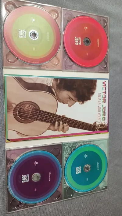 CD Víctor Jara Deja la Vida Volar - miniatura 3