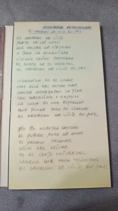 CD Víctor Jara Deja la Vida Volar - miniatura 4