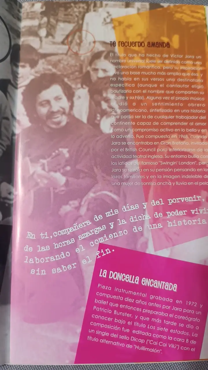 CD Víctor Jara Deja la Vida Volar - 5