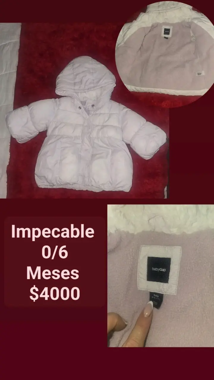 Chaqueta acolchada BabyGap 0-6 meses