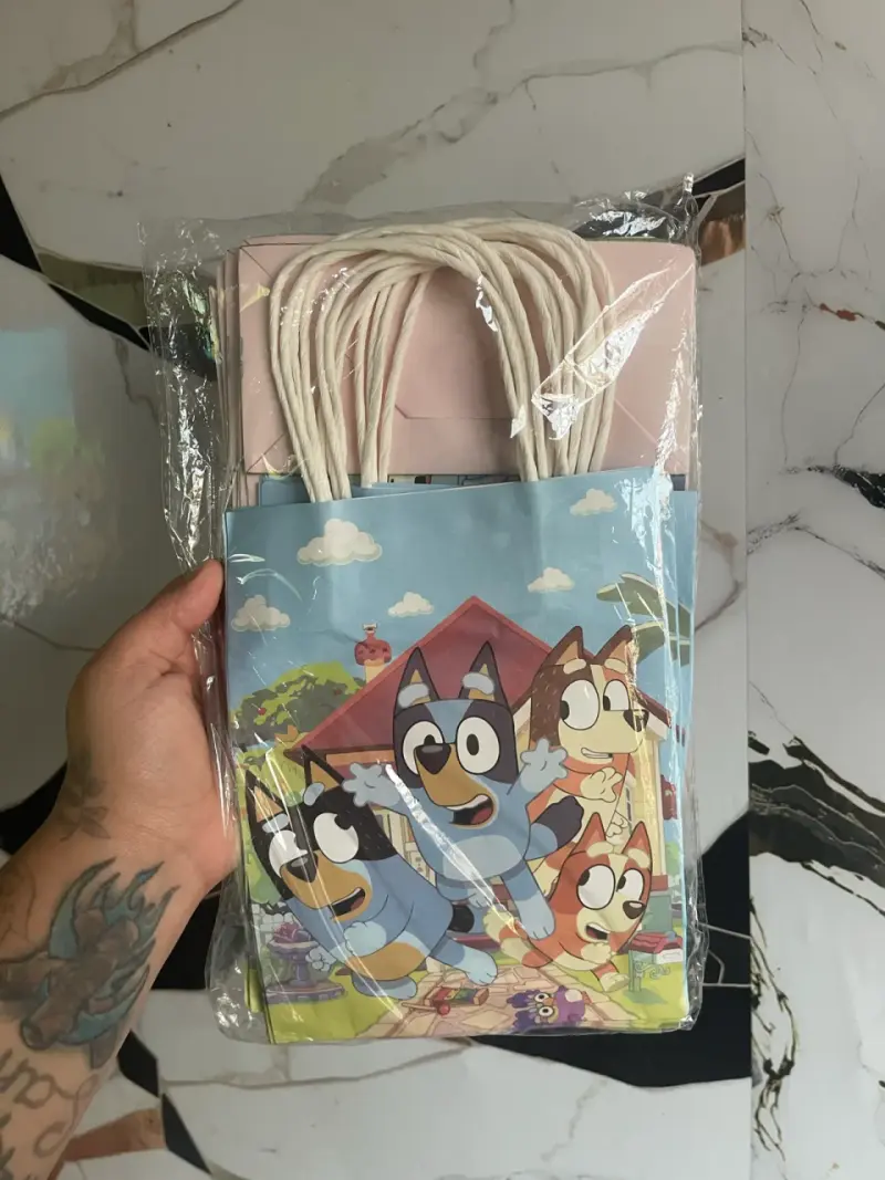 Bolsas de regalo Bluey para fiestas - 2
