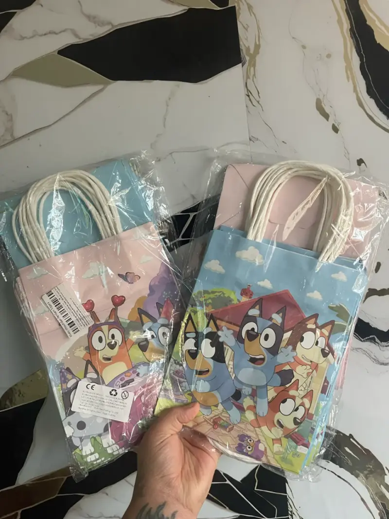 Bolsas de regalo Bluey para fiestas - 4