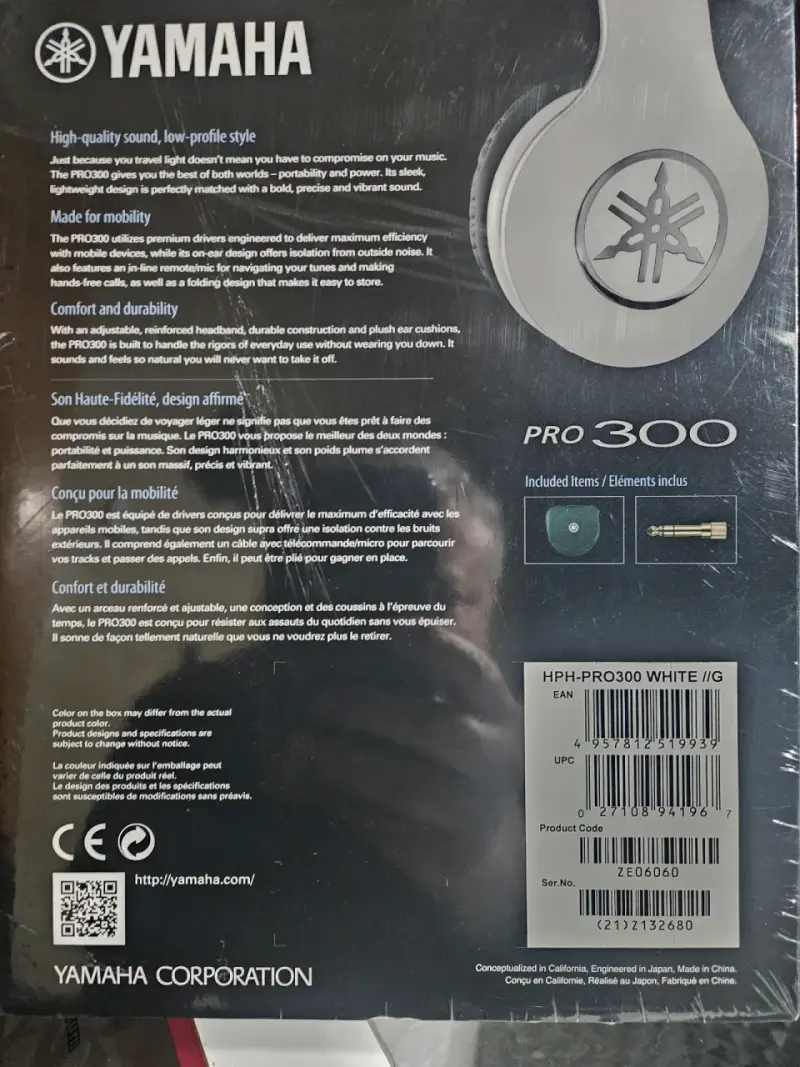 Auriculares Yamaha Pro 300 de alta fidelidad - 2