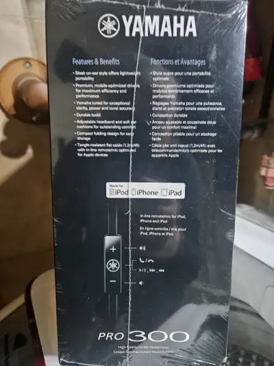 Auriculares Yamaha Pro 300 de alta fidelidad - miniatura 4