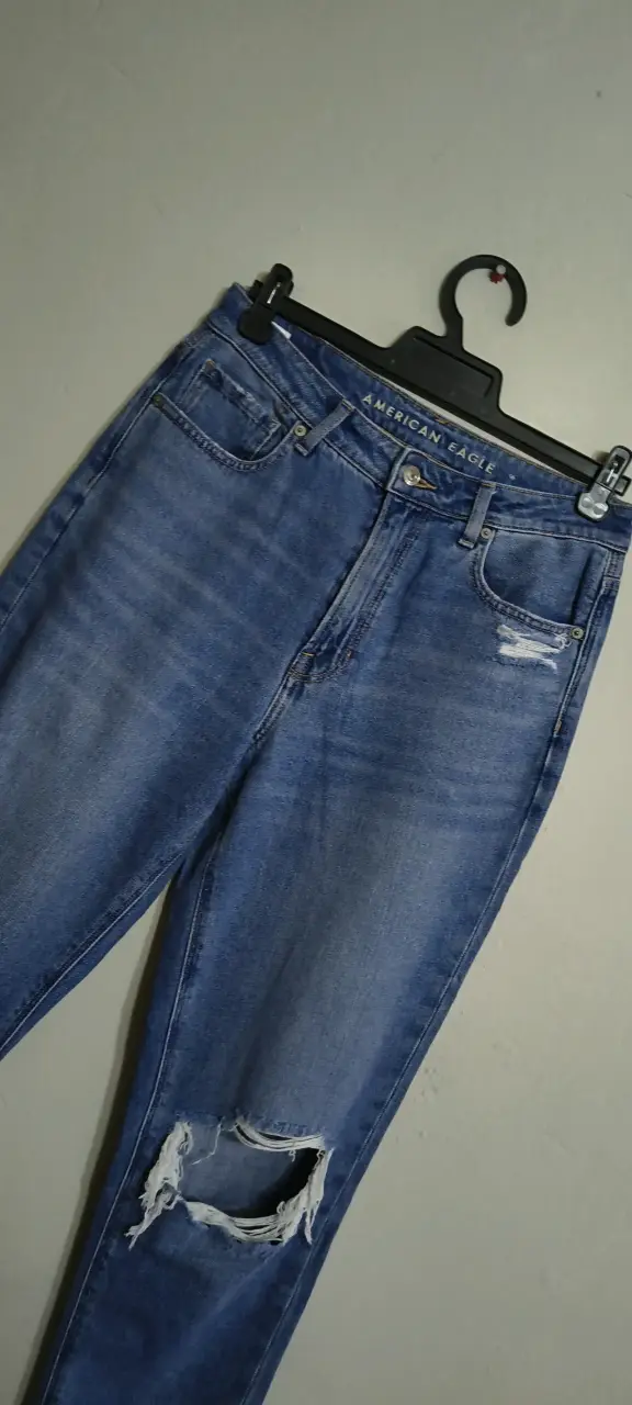 Jeans American Eagle desgastados azul - 2