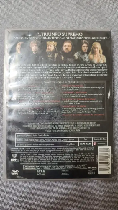 DVD Game of Thrones Temporada 1 - miniatura 2