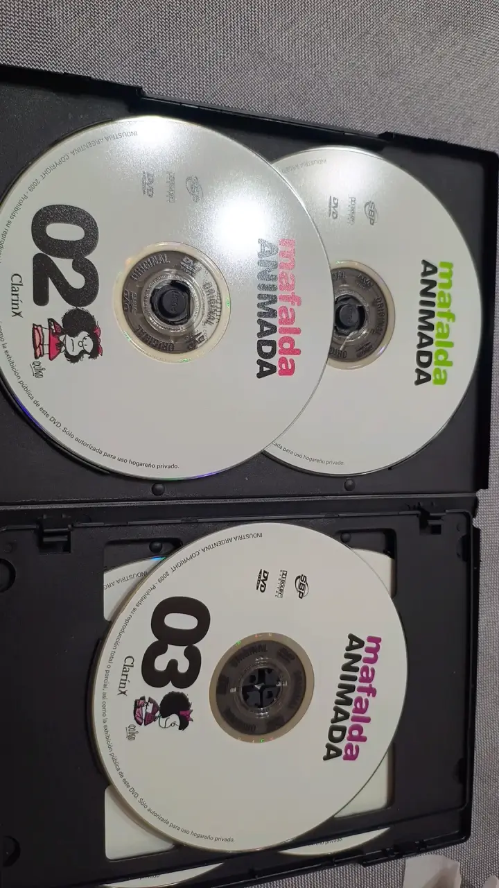 DVD Mafalda Animada Volumen 1 al 5 - 3