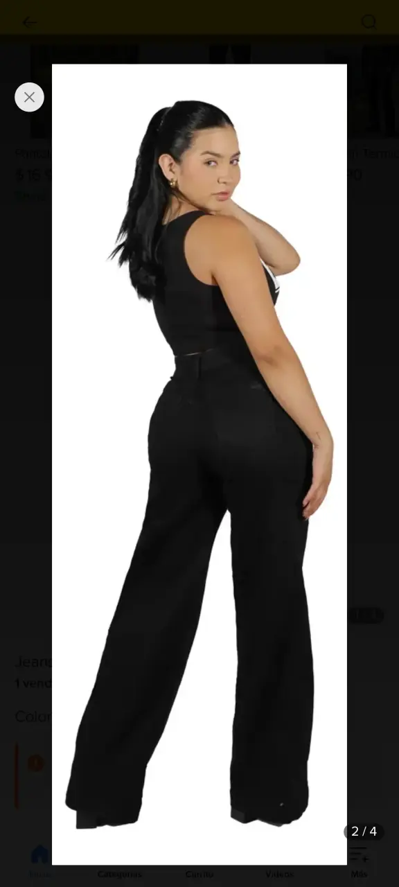 Jeans negros dirty - 3