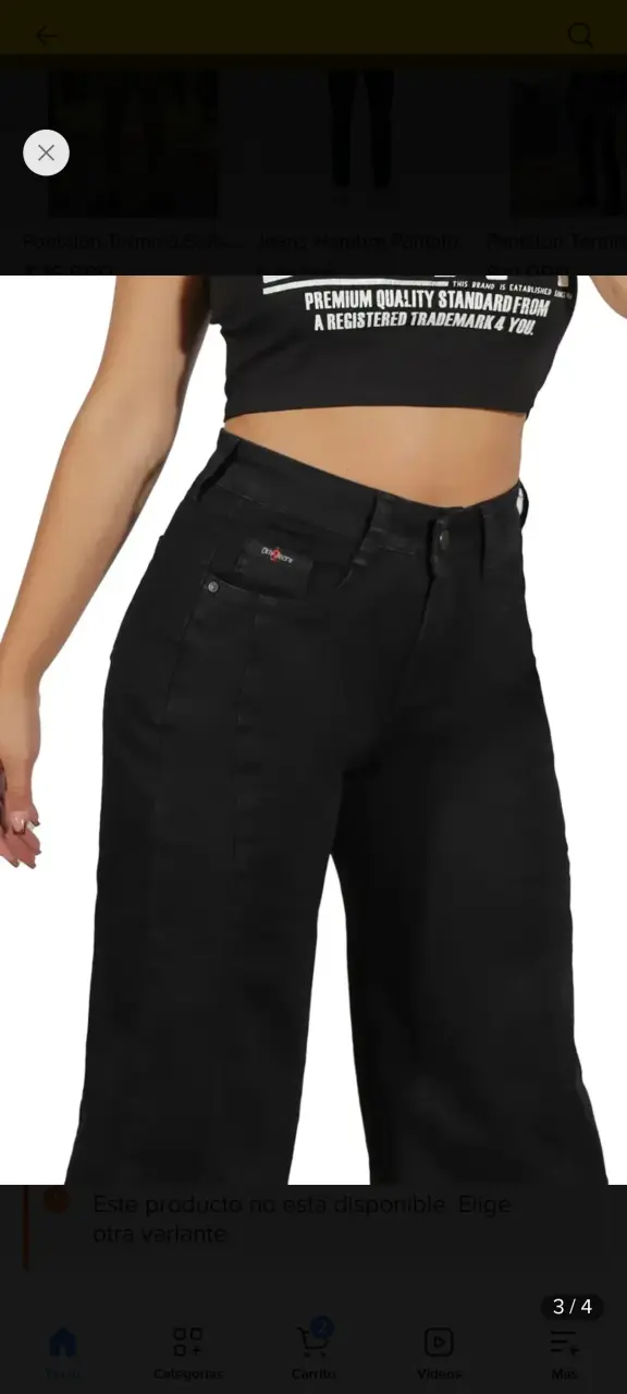 Jeans negros dirty - 5