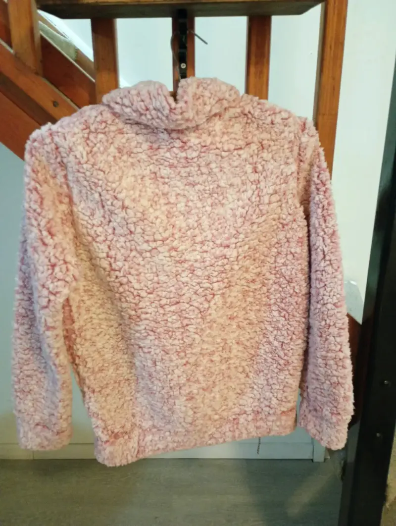 Chaqueta de lana Spalding rosada - 3