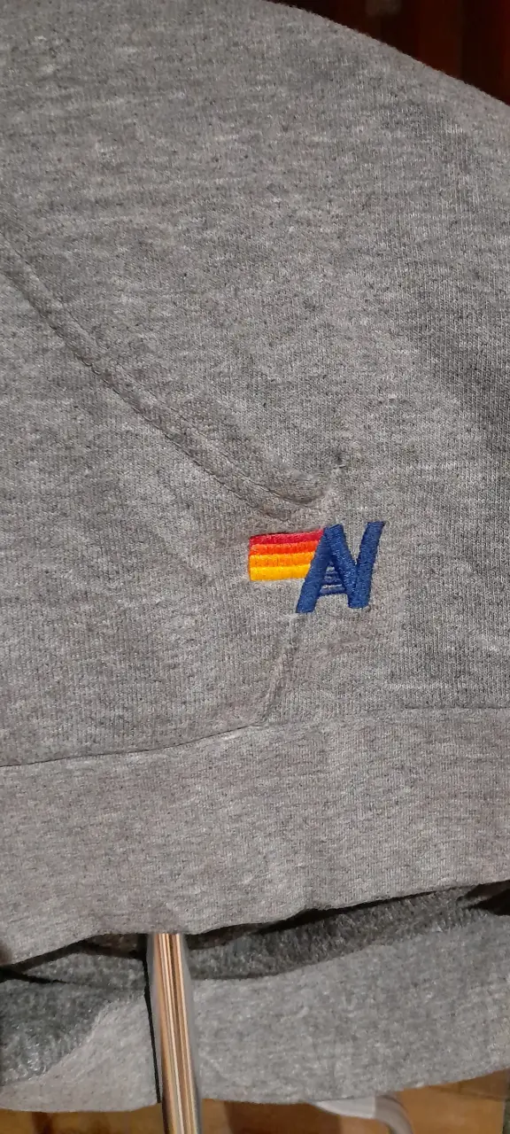 Polerón Aviator Nation Gris 5-Stripe (Original) - - 2