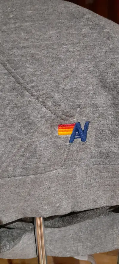 Polerón Aviator Nation Gris 5-Stripe (Original) - - miniatura 2
