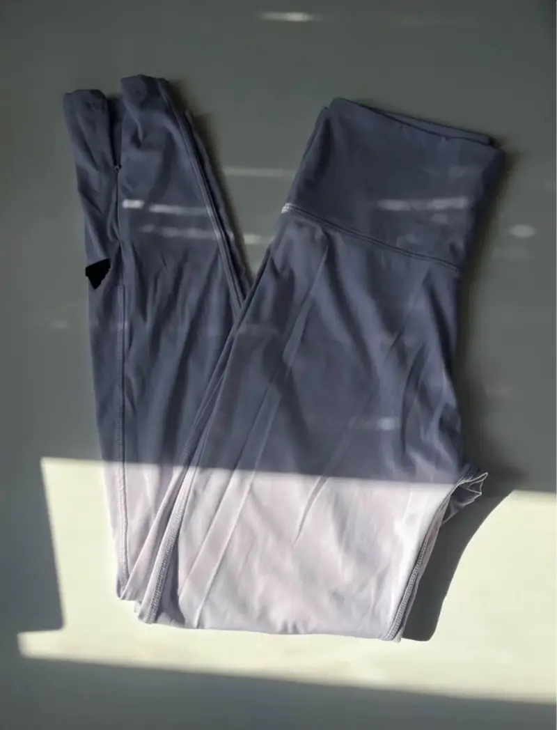 Leggings deportivos morado claro para mujer - 1
