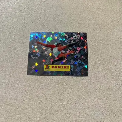 Lámina holográfica Panini de fútbol - miniatura 1