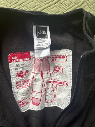 Overol de nieve The North Face negro - miniatura 3