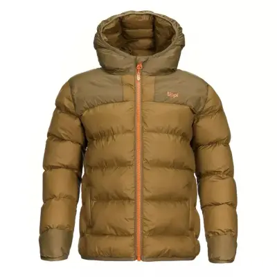 Chaqueta acolchada Lippi  marrón con capucha - miniatura 1