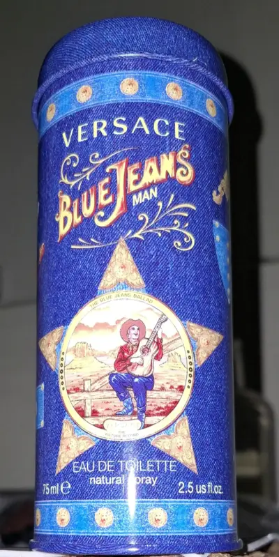 VERSACE BLUE JEANS 75 ML HOMBRE ORIGINAL Y SELLADO - miniatura 3