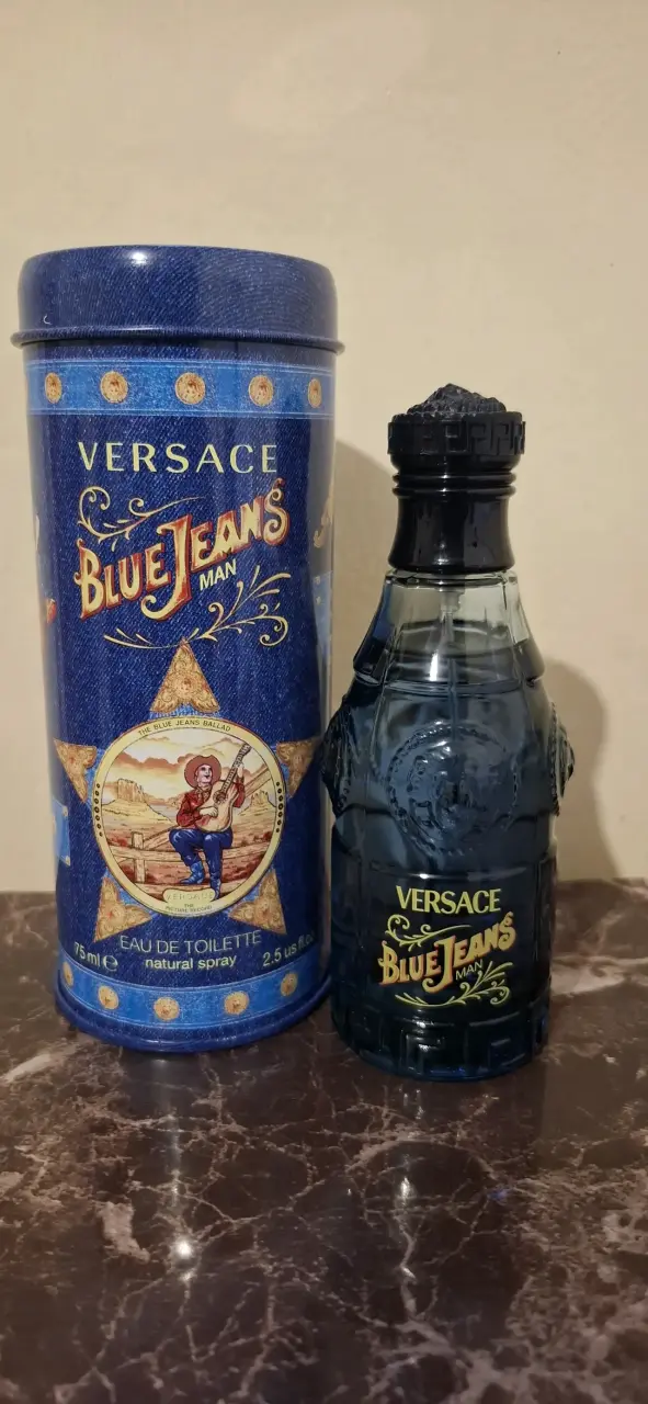VERSACE BLUE JEANS 75 ML HOMBRE ORIGINAL Y SELLADO - 4