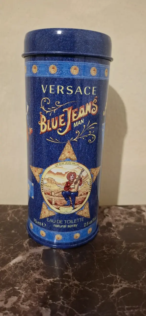 VERSACE BLUE JEANS 75 ML HOMBRE ORIGINAL Y SELLADO - 5