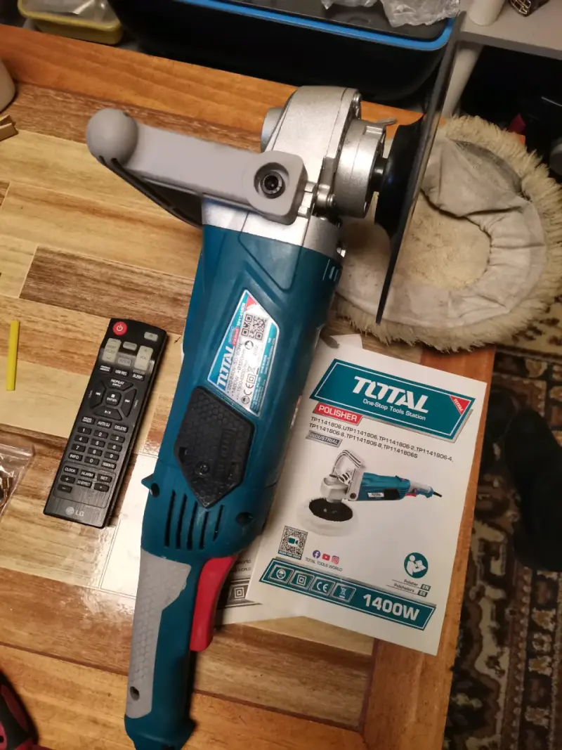 Pulidora línea industrial total 1400w - 2