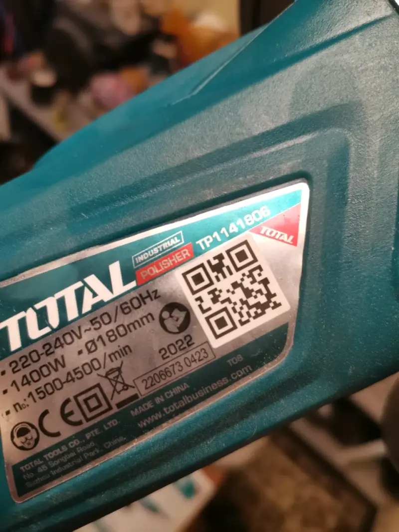 Pulidora línea industrial total 1400w - 6