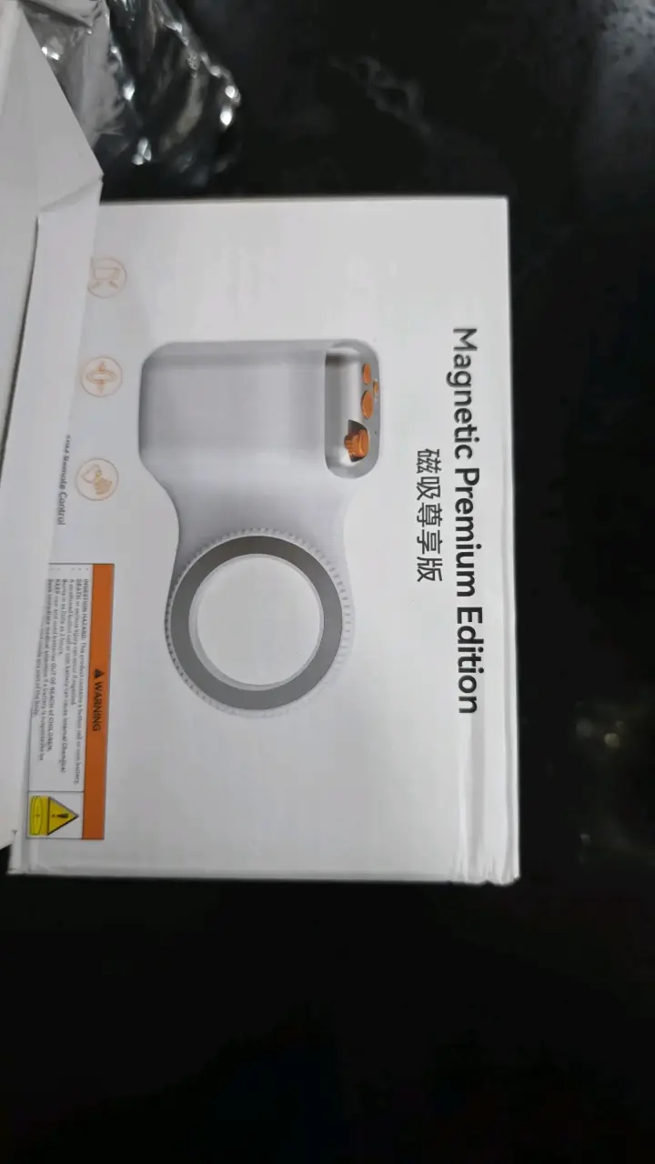 Grip magnetico con luz LED para smartphone - 2
