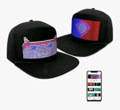 Gorra LED inteligente personalizable - miniatura 2