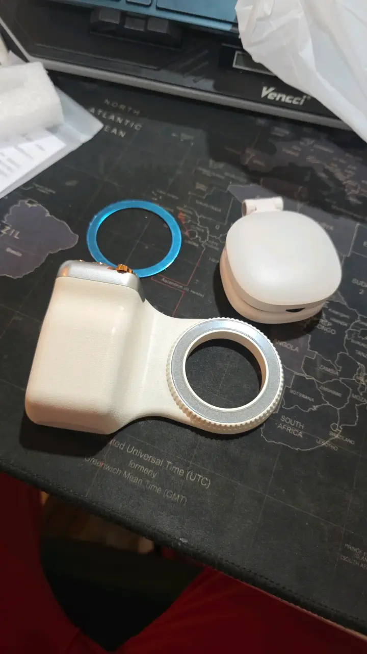 Grip magnetico con luz LED para smartphone - 6