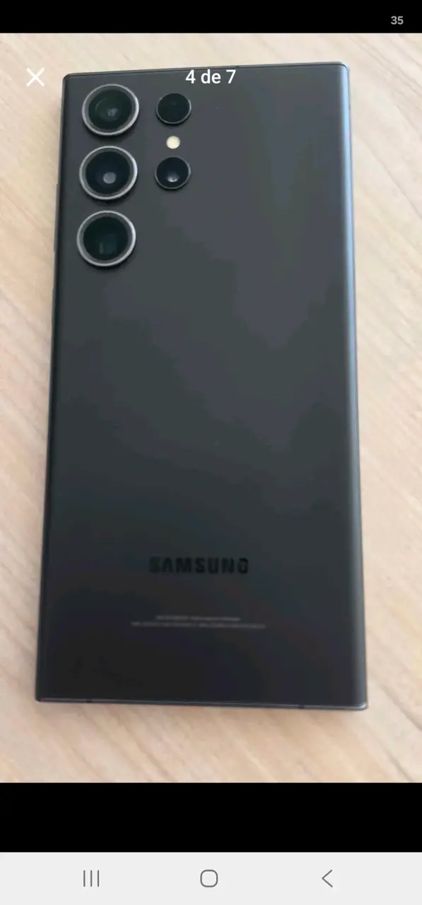Samsung Galaxy S23 Ultra negro en buen estado - 1
