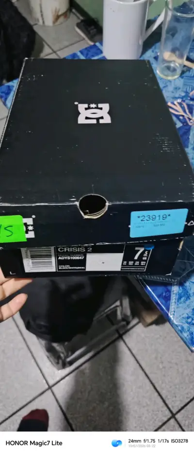 Zapatillas DC Crisis 2 negras - miniatura 1